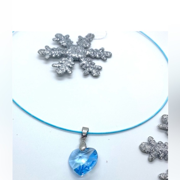 Swarovski Blue Crystal Pendant - Picture 9 of 12